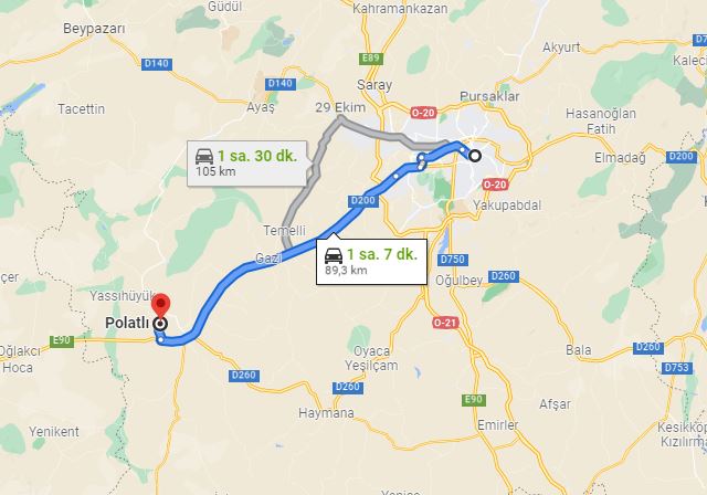 ankara polatli arasi kac km ankara polatli arasi kac saat ankara polatli yol tarifi ankara polatli